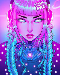 HD wallpaper: Meowgress, digital art, artwork, illustration, women