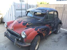 The gold rush for classic cars from california. 1952 Morris Minor With Suzuki Samurai Running Gear Hot Rod Project Car For Sale Morris Minor Morris Running Gear