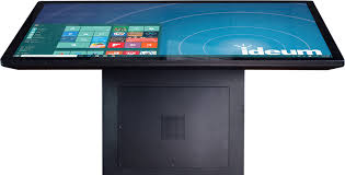 Touch screen smart coffee table tablet: Touch Tables Interactive Drafting Tables And Multitouch Coffee Tables From Ideum