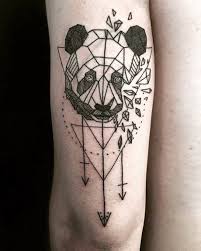 Before you darken the doorway of your local. Geometric Panda Tattoo Mine 9gag