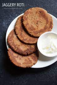 Gur Ki Roti Recipe With Step By Step Photos Gud Ki Roti Also Known As Jaggery Roti Or Meethi Roti Is An Easy To Prepare Tast Roti Recipe Jaggery Recipes Food