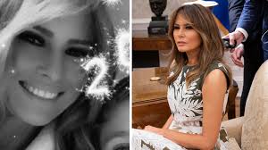 Melania Trump shares rare selfie