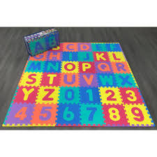 Find great deals on ebay for foam puzzle play mat. 36 Large Interlocking Eva Foam Alphabet Letters Numbers Floor Play Mat Ft Edutalky Com
