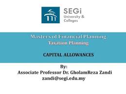 Accelerate capital allowance public ruling no. Problem Based Learning Project Tax Computation On Malaysian Food Service Mfs Sdn Bhd Group B Namematrik No Izwani Bt Abdul Majid Hazwani Bt Ghazali Ppt Download