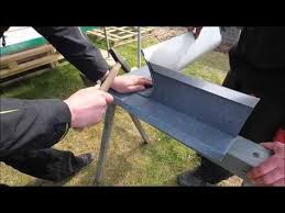 Dachdecker Dach Decken Mit Prefa Fx 12 Und Kamineinfassung Youtube