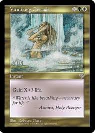 Vitalizing Cascade Mirage Magic The Gathering Magic The Gathering Magic The Gathering Cards The Gathering