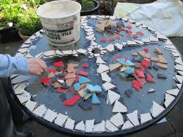This can often mean extreme heat, rain, snow, or all of. How To Make Mosaic Designs With Ceramic Tiles For A Garden Table Mosaic Tile Table Mosaic Table Top Designs Mosaic Table Top