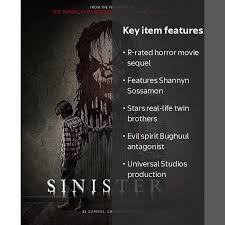 Universal Studios, DVD, Sinister 2 R, Horror Movie - Walmart.com