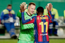 'tintin' koeman will always get a mention in fc barcelona history for scoring the goal that handed barça victory in the 1992 european cup at wembley. Ronald Koeman Hails Fantastic Ter Stegen After Barcelona Win Barca Blaugranes