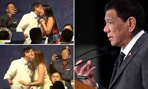 «what an honor it was to meet our new president, rodrigo duterte. Philippines President Rodrigo Duterte Claims He Used To Be Gay But Cured Himself Daily Mail Online