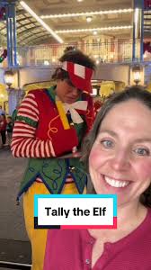 Instant joy and christmas spirit #tallytheelf #fyp  #mickeysverymerrychristmasparty