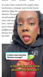 Here’s why #Dior’s new industrial division may not be the remedy they think  it is 🗣️💫 New divisions are great, but this is clearly a reaction to a  house that is still feeling the burn of a scandal. ...