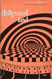 Jimi Hendrix 1967 Hollywood Bowl Program