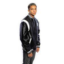 Karl Kani Og Fake Leather Jacket Black Gangstagroup Com Online Hip Hop Fashion Store