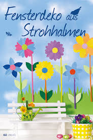 Fensterdeko Fur Den Fruhling Bunte Blumenwiese Familie De Blumen Basteln Mit Kindern Basteln Fruhling Kinder Blumen Basteln