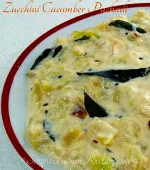 Zucchini Cucumber Pachadi Kerala Style Recipe Zucchini Cucumber Zucchini Curry