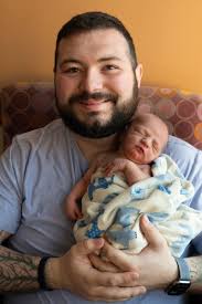 This is my third child, and it's the first time I've been able to take time  off. I am incredibly grateful that Comcast allows fathers to take time off  to be with