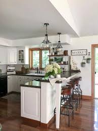Kitchen Remodel On A Budget The Final Reveal Of Our Budget Friendly Kitchen Remodel Along With A Diy Pendant Make Keuken Ontwerp Keuken Verbouwen Keuken Idee