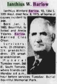 Ianthius Winford Barlow (1883-1975)