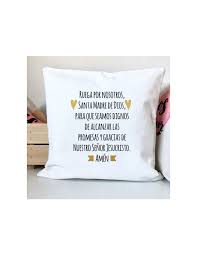 A veces, pueden tener dificultades para hacerlo debido a la agenda ocupada que tienen. Cojin Ruega Por Nosotros Maria Con Oracion Idioma Castellano