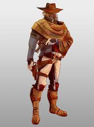 Space Cowboy By Sierra Eleyquick Little Concept Of A Space Cowboy Practicing Painting And Color Space Cowboys Cowboy Art Character Design
