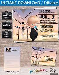 Black Boss Baby Boy Laying Down This Item Is Unavailable Baby Invitations Boss Baby Baby Birthday Invitations
