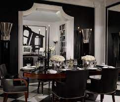 However, black can be a. Homysphere Com Blog Archive Black Dining Room For Enthusiasts Contrasting C Black Dining Room Black And White Dining Room Dining Room Design