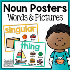 Clip art comes in many forms, both electronic and printed. Noun Posters Person Animal Thing Singular Plural Tpt