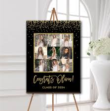 Graduation Photo Collage, Graduation Sign With Photos, Graduation Foam  Board With Pictures,graduation Party Decorations for Girl
