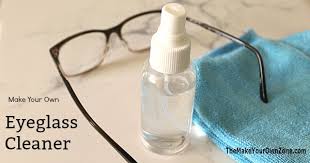 Cleaning your eyeglasses with a cleaning spray download article. Homemade Eyeglass Cleaner The Make Your Own Zone