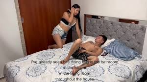 Mi linda hermanastra quiere que me la folle duro como en los videos porno,  le echo mi leche en su estomago. - XNXX.COM