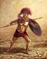 Greek Hoplite Artwork By Mark Churms Ancient Warriors Ancient War Greco Persian Wars