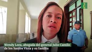 Wendy Lora, abogada del general Julio Camilo de los Santos Viola y su  familia