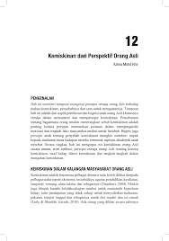 Dalam satu teguran yang dilakukan secara terbuka, mufti perlis datuk dr mohd asri zainul abidin telah menitipkan kritikan terhadap satu fenomena yang dapat dilihat di negeri perlis. Pdf Kemiskinan Dari Perspektif Orang Asli