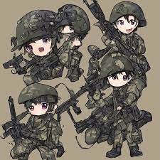 highly detailed chibi anime soldier, pixiv | Stable Diffusion | OpenArt