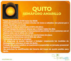 Quito Pasa A Semaforo Amarillo Boletin Juridico