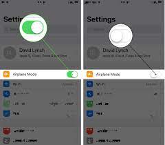 You can use airplane mode to turn off the wireless features on your device while you're flying in an airplane. Turn Off Airplane Mode Upphone