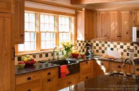 Early American Kitchens Pictures And Design Themes Medium Wood Kitchen Cabinets Rustic Kitchen Cabinets Kitchen Design