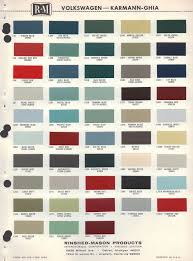 Paint Chips 1962 Karmann Ghia Karmann Ghia Volkswagen Karmann Ghia Volkswagen Karmann