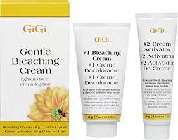 Gigi Gentle Hair Bleaching Cream To Lighten Face Arm And Leg Hair Lightens Unwanted Hair In Minutes Bleaching Cream Hair Removal Cream Skin Bleaching Cream