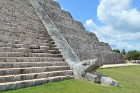 The archeological site is located in ti. Chichen Itza Stairs Structure Mayan Ruin Steps And Dragon Head Stock Image Image Of Eternity Forever 173905721