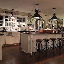 Another perk to making your own farmhouse furniture is that you can paint it or distress it to match any color palette you already have. Farmhouse Decor Industrial Decor Shabby Chic Antique Farmhouse Gorgeous Kitchens Farmhouse Decor Decor