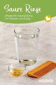 saure rinse statt conditioner naturlich glanzendes haar dank essig saure rinse haare mit essig waschen essig haarspulung