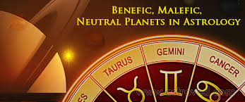 benefic malefic neutral planets in astrology