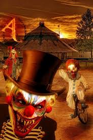 Americasmosthaunted On Evil Clowns Creepy Carnival Scary Clowns