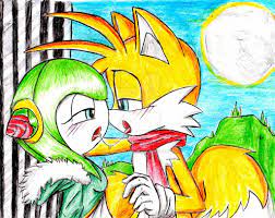 Yes cosmo kiss tails when the world is in the hands of dr.eggman when cosmo says to shoot tails shoot and everything goes bright and the world is save and at the end cosmo spirit comes and. Tails And Cosmo Sexy Kiss By Eros Aristoteles Art On Deviantart