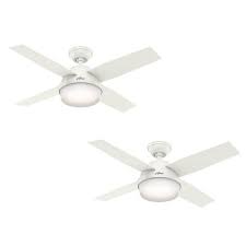 42 prominence home renton indoor ceiling fan, espresso bronze. Hunter Fan Company Dempsey 44 3 Speed Quiet Indoor Ceiling Fan With Integrated Energy Efficient Led Light And Handheld Remote Control White 2 Pack Target