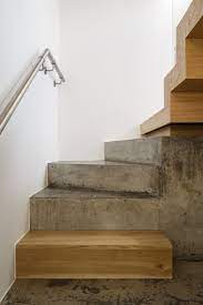 Concrete Stair With Timber Insert Detail Northchurch Road By Gpad London Concrete Stairs Stairs Design Interior Diy Stairs