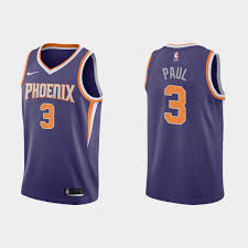 Find great deals on ebay for phoenix suns jersey. Chris Paul 3 Phoenix Suns 2019 20 Icon Edition Jersey Purple