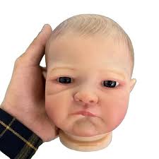 FACE MOLD 1.4" paint in eyes yourself by Szabary Barbee